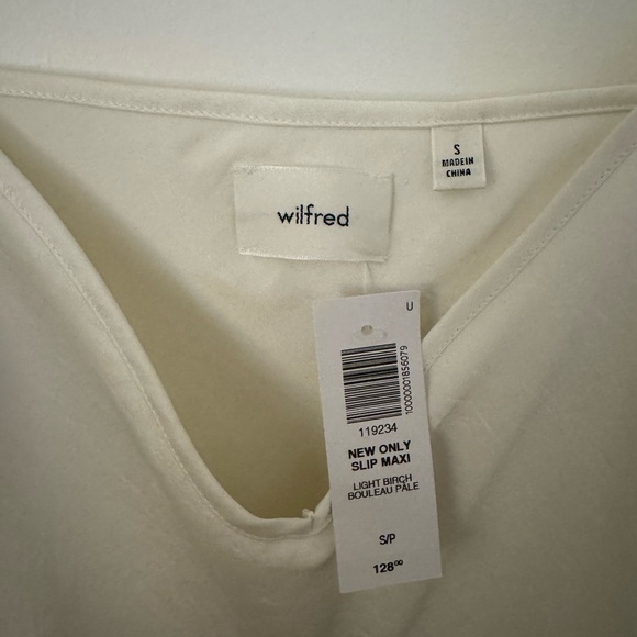 Aritzia Wilfred white slip dress - Picture 5 of 6